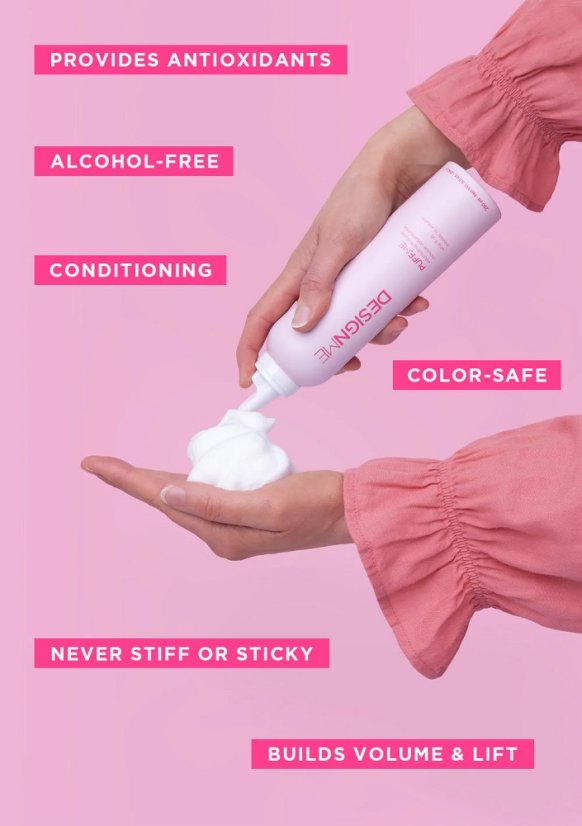  Objemová pěna - DESIGN.ME Puff.me Volumizing Mousse 250 ml