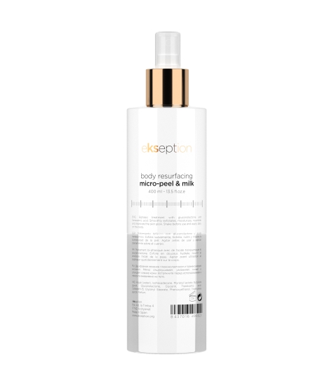 Tělový hydratační sprej - EKSEPTION Body Resurfacing micro-peel 400 ml