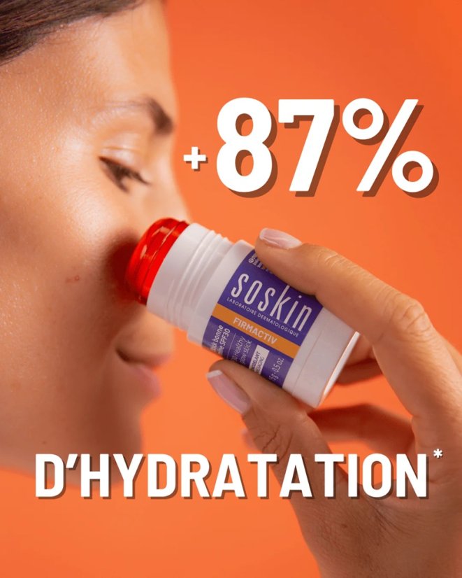 Hydratační tyčinka - SOSKIN SPF 30 Healthy glow stick 15 g