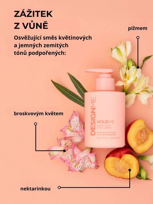 Vyhlazující krém - DESIGNME Hold.Me Styling Cream 230 ml