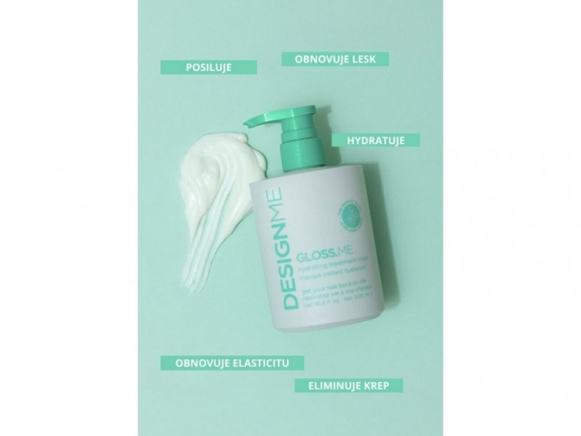 Design.Me Gloss.Me | Hydrating Treatment Mask 500 ml