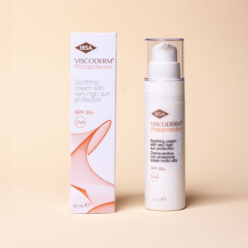 Zklidňující ochranný krém - VISCODERM Photoprotection SPF50+