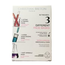 Sada pleťových masek - CHRISTIAN BRETON Different Masks 3 x 20 ml