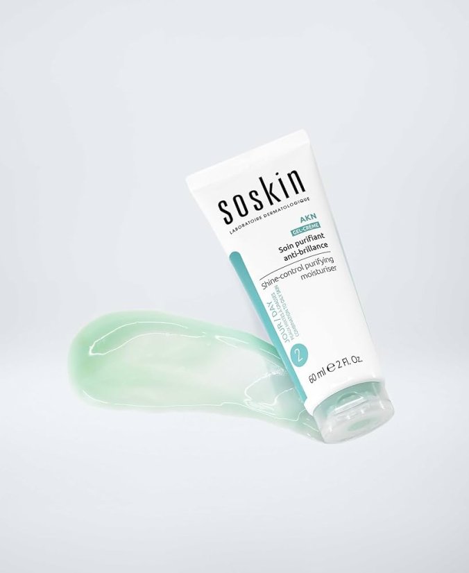 Krém pro mastnou pleť | SOSKIN-PARIS Shine-control purifying 60 ml