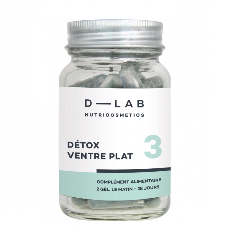 D-LAB Belly Detox - Doplněk stravy proti nadýmání 56 ks