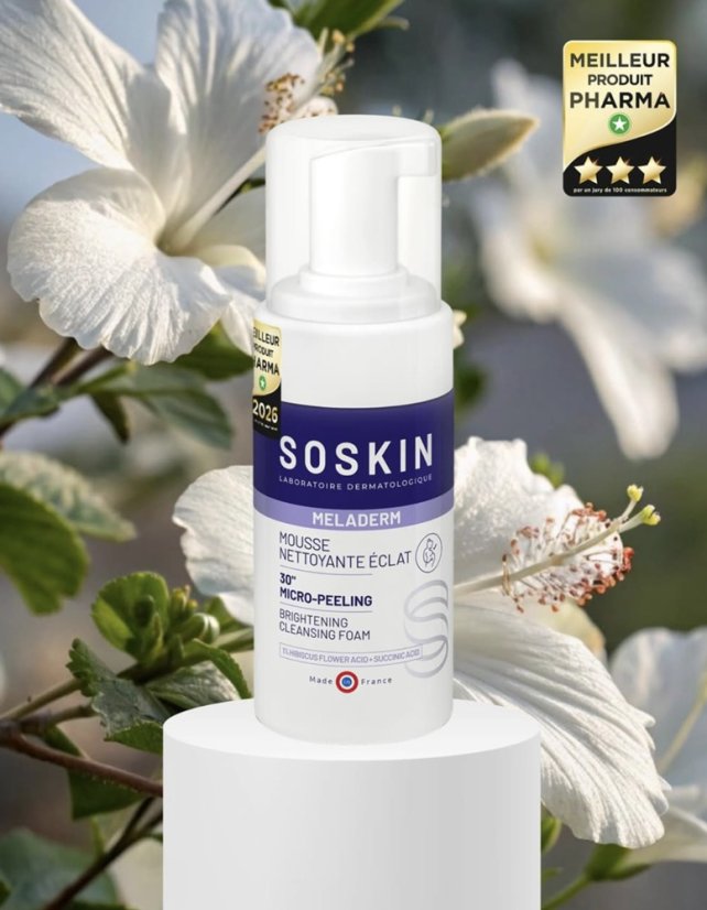 Exfoliační pěna - SOSKIN Brightening Cleansing Foam 100 ml