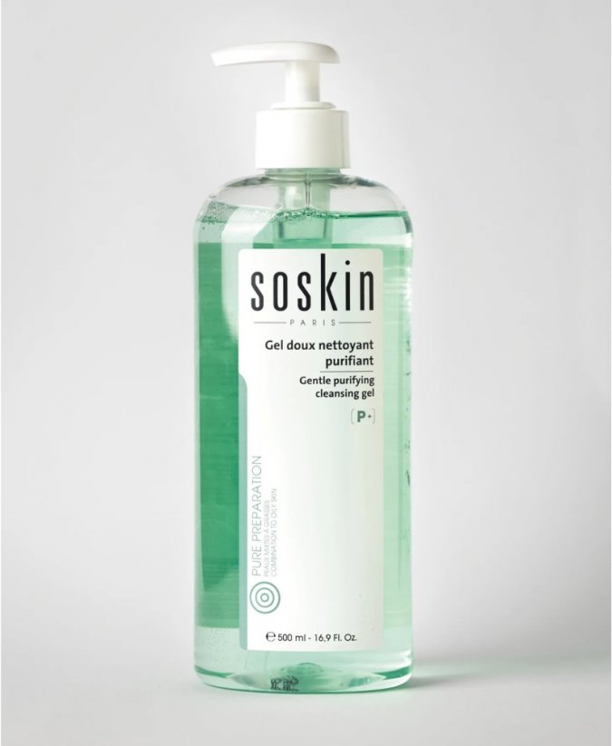 Čistící gel | Soskin-Paris Gentle Purifying Cleansing Gel 500 ml
