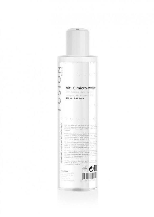 Micelární voda s tonikem - FUSION Meso Vit. C Micro-Water 250 ml