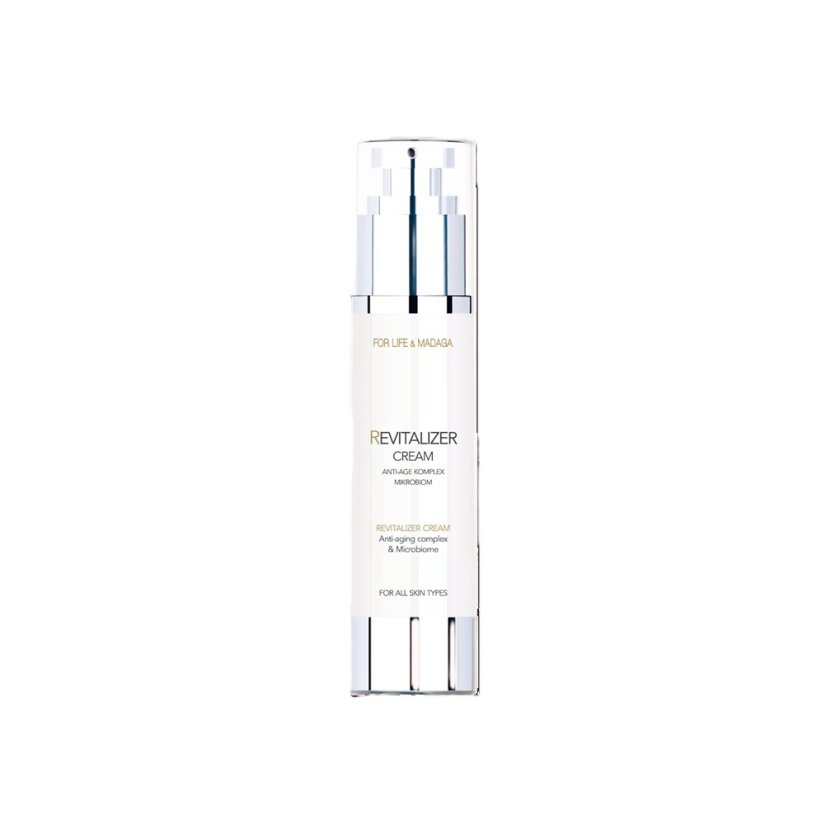 Krém proti stárnutí - FOR LIFE & Madaga MEN Revitalizer 50 ml