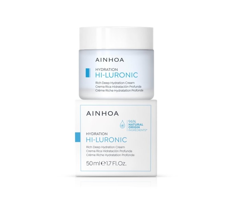 Krém s kyselinou hyalurovou - AINHOA Hi-luronic Rich 50 ml