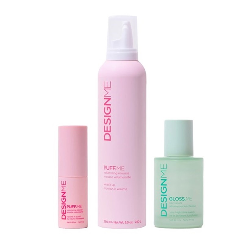 Sada pro objem a lesk vlasů - DESIGNME Hair Extension Trio