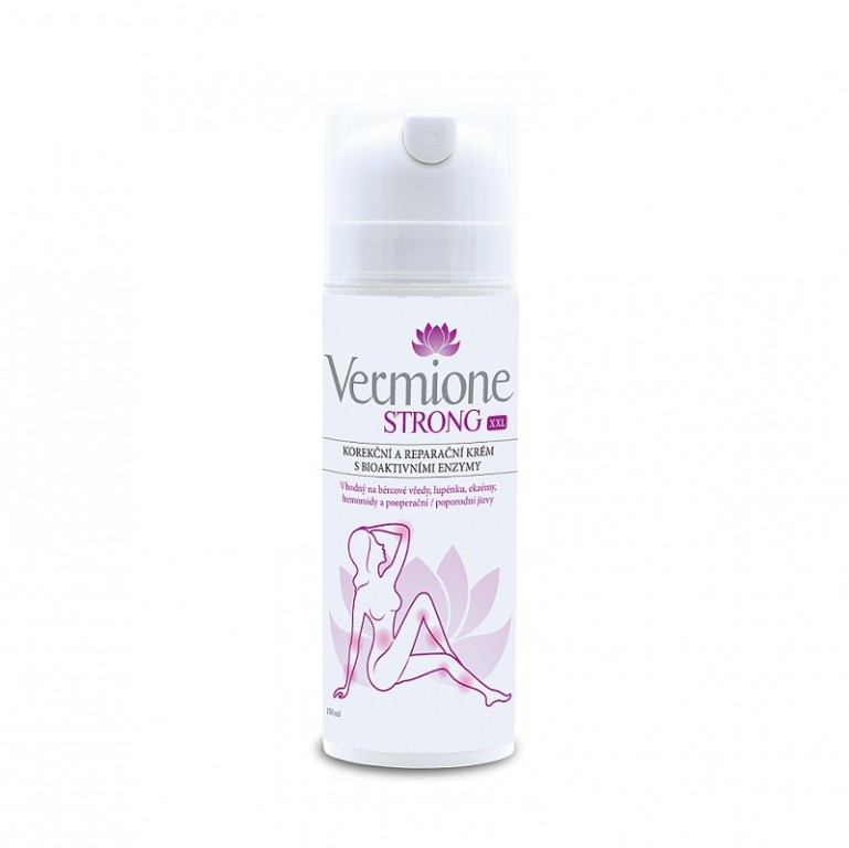 Krém na jizvy a bércové vředy - VERMIONE Strong XXL 150 ml