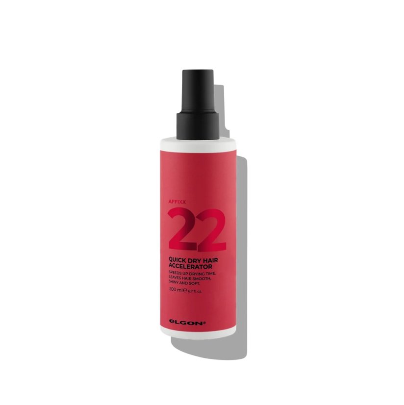 Urychlovač sušení vlasů - ELGON Affixx 22 Quick Dry Hair 200 ml