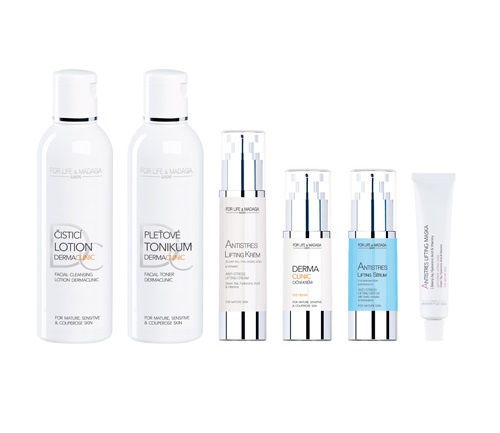 For Life & Madaga Antistres - Sada kompletní péče pro lifting zralé pleti