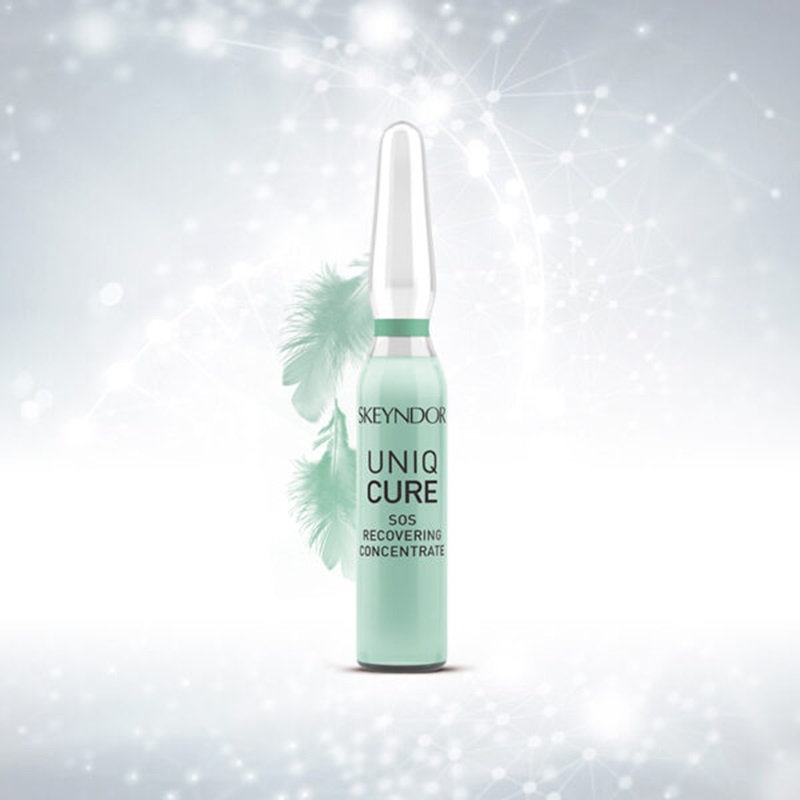 Regenerační ampulky - SKEYNDOR Uniqcure SOS Recovering 7 x 2 ml