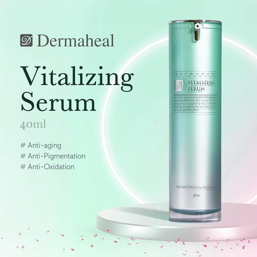 Omlazující sérum s peptidy - DERMAHEAL Vitalizing Serum 40 g
