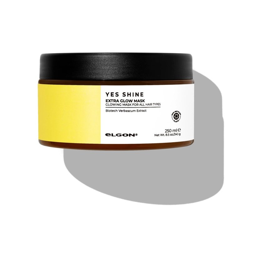 Maska pro lesk vlasů - ELGON Yes Shine Extra Mask 250 ml