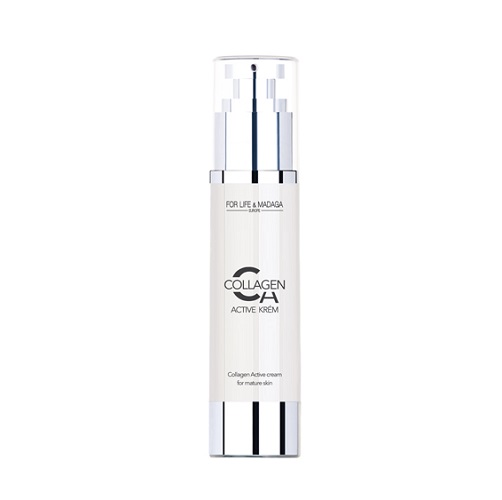 For Life & Madaga Collagen Active krém pro regeneraci zralé pleti 50 ml