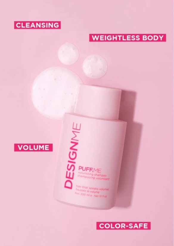 DESIGN.ME Puff.me Volumizing Shampoo 50 ml | Ženská krása.cz