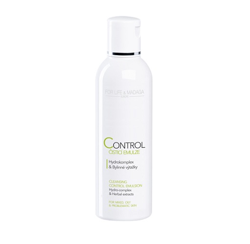 For Life & Madaga Control - čistící emulze pro mastnou, aknózní pleť 200 ml