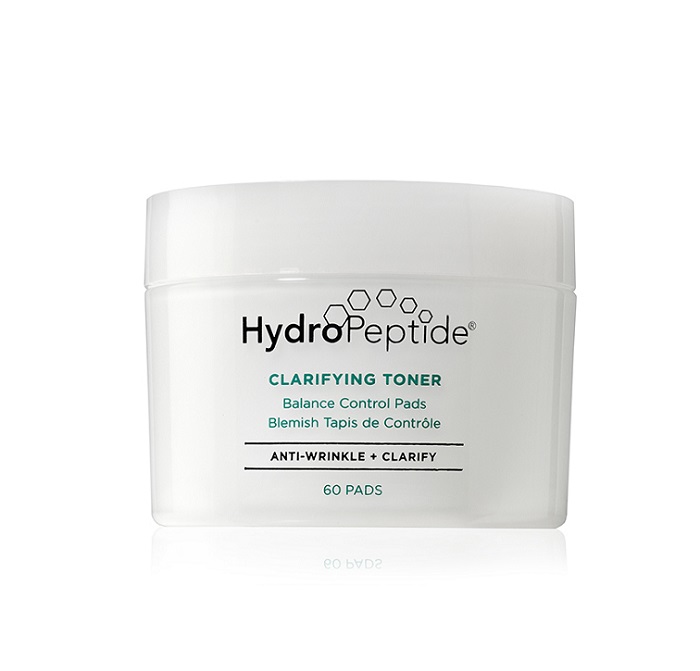 HYDROPEPTIDE Clarifying Toner - čistící a zesvětlující polštářky 60 ks
