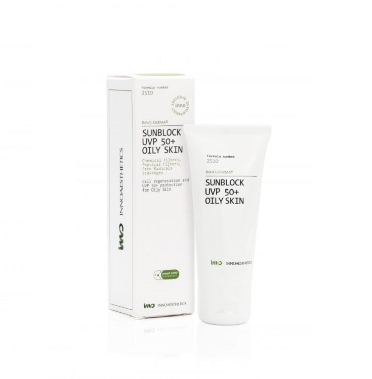 Opalovací krém pro mastnou pleť - INNO-DERMA Sun Defense Oily SPF 50  60 g