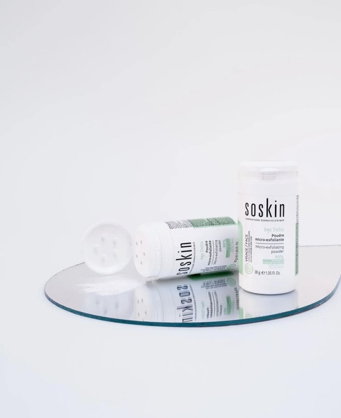 Pleťový peeling - SOSKIN-PARIS Micro-exfoliating powder 30 g