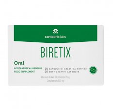 Doplněk stravy pro kontrolu tvorby kožního mazu - BIRETIX Oral 30 ks