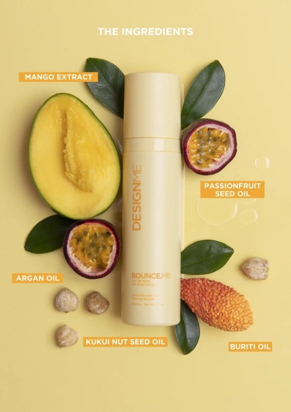 DESIGN.ME Bounce.Me Curl Gel Spray - Gel pro vlnité a kudrnaté vlasy 230 ml
