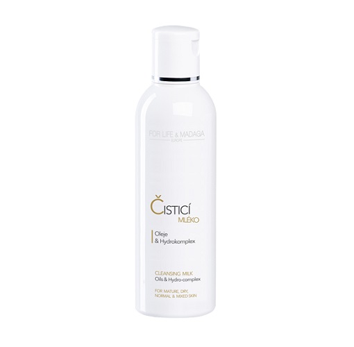 For Life & Madaga Čistící mléko pro zralou, suchou pleť 200 ml