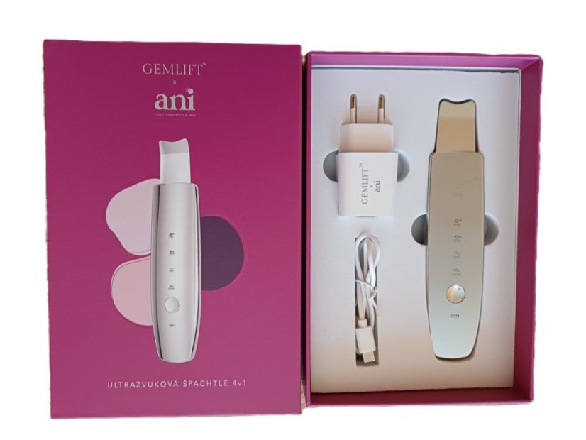 Ultrazvuková špachtle GEMLift 4 v 1