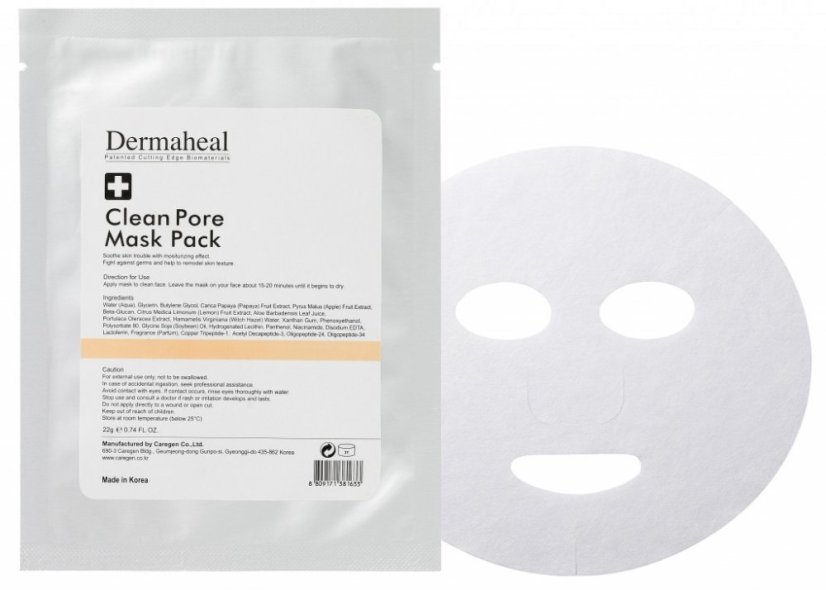 DERMAHEAL CLEAN PORE Mask Pack - Čistící pleťová maska