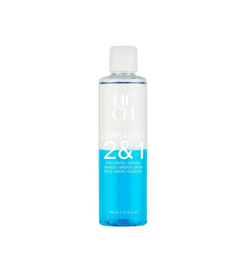 Odličovač na mastnou pleť - MCCM Limpiador 2 & 1 Greasy 200 ml