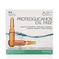 Ampule bez oleje pro hydrataci - PRAXIS Oil Free 6 x 2 ml