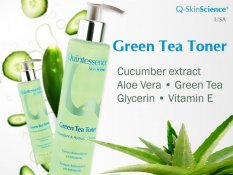 Tonikum ze zeleného čaje - Q-SkinScience Green Tea Toner 200 ml