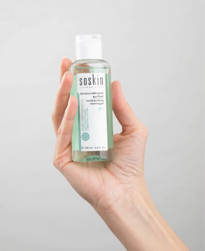 Čistící gel pro mastnou pleť - SOSKIN-PARIS Purifying Gel 100 ml