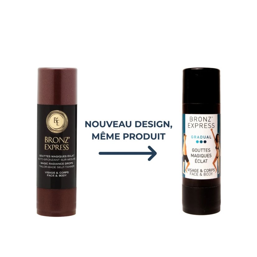 Samopalující kapky - BRONZ EXPRESS Magic Radiance Drops 30 ml