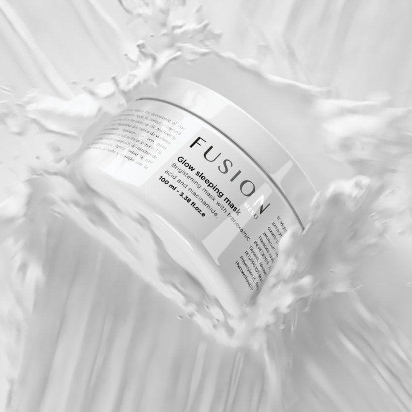 Maska proti pigmentaci | FUSION Glow sleeping mask 100 ml