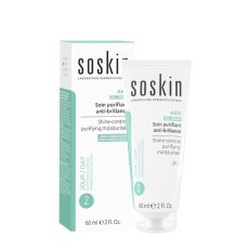 Krém pro mastnou pleť - SOSKIN-PARIS Shine-control purifying 60 ml