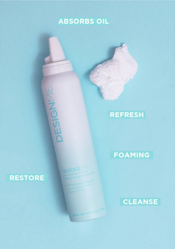 DESIGN.ME Quick. Me Dry Shampoo Foam - Pěnový suchý šampon 189 ml