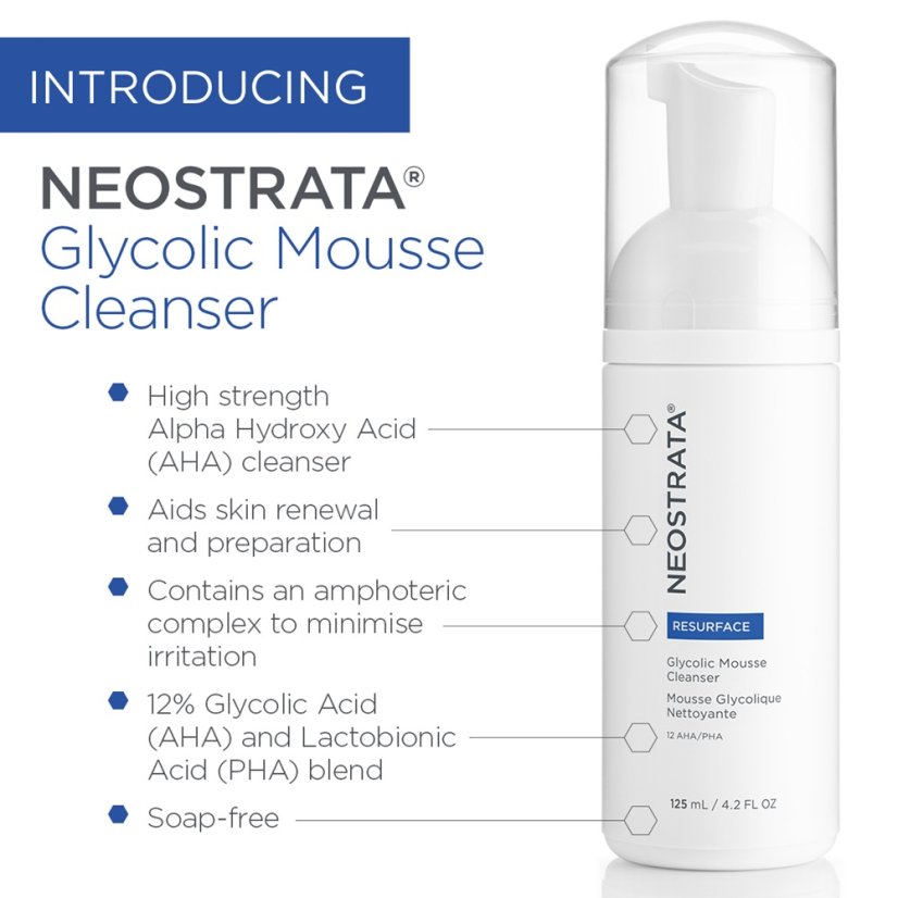 Čistící glykolová pěna - NEOSTRATA Glycolic Mousse 125 ml