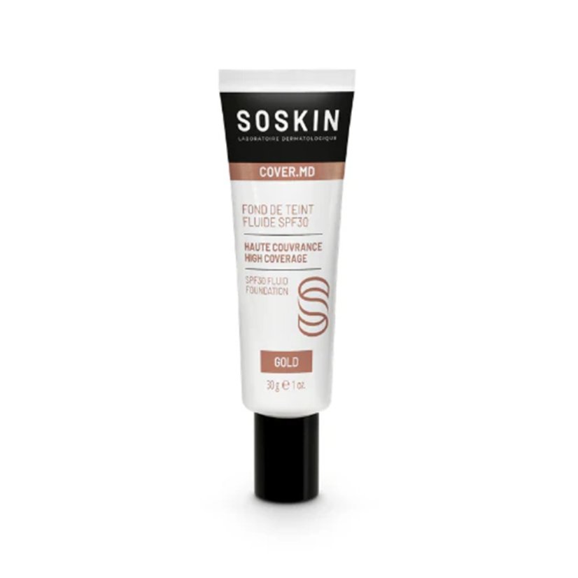 Minerální make-up Fluid SPF30 Gold 30g | SOSKIN