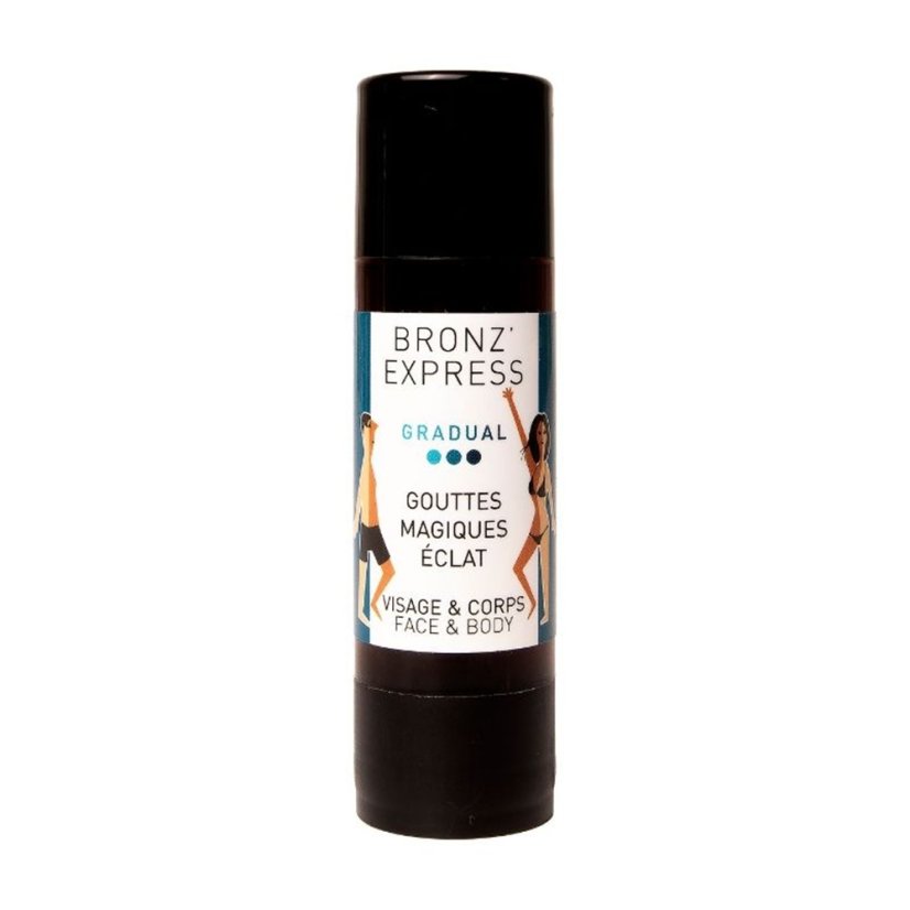 BRONZ EXPRESS Magic Radiance Drops - samopalující kapky 30 ml