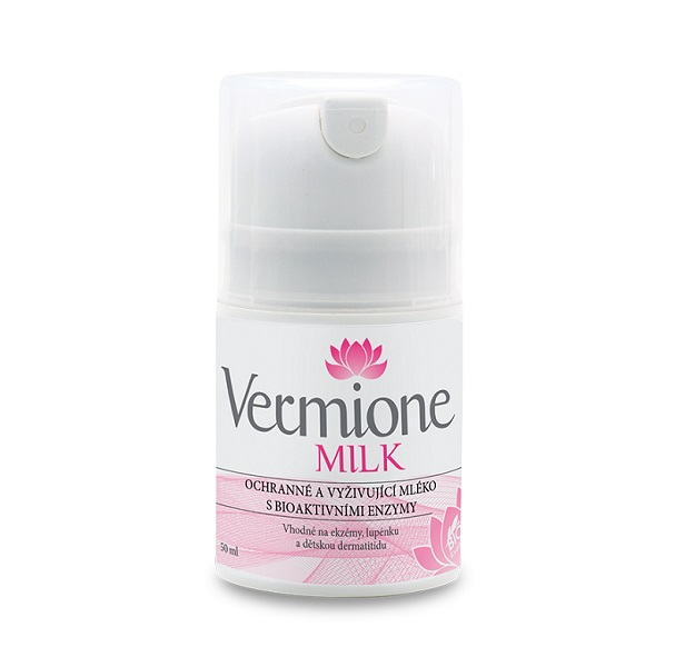 Ochranné a vyživující mléko na ekzémy - Vermione Milk 50 ml
