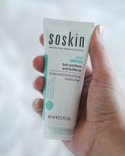Krém pro mastnou pleť - SOSKIN-PARIS Shine-control purifying 60 ml