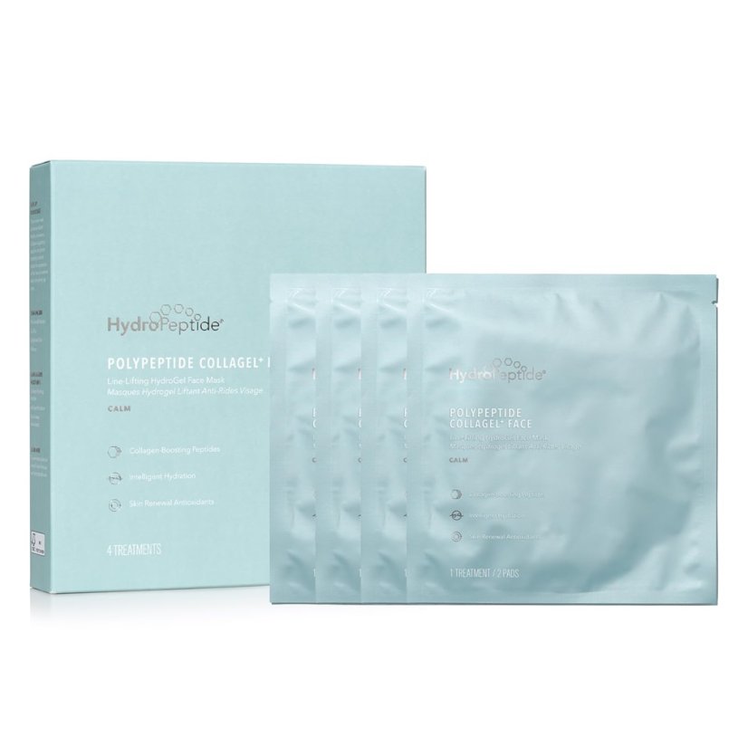 Liftingová maska - HYDROPEPTIDE Collagel+ Face 4 ks
