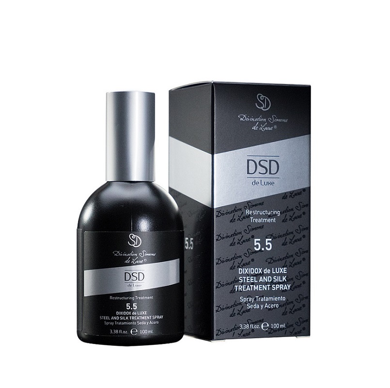 DSD de Luxe 5.5 Steel and Silk Spray - Sprej pro poškozené vlasy 100 ml