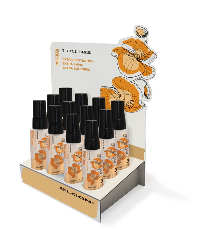 Olej na poškozené vlasy - ELGON Refibra 7 Oils 30 ml