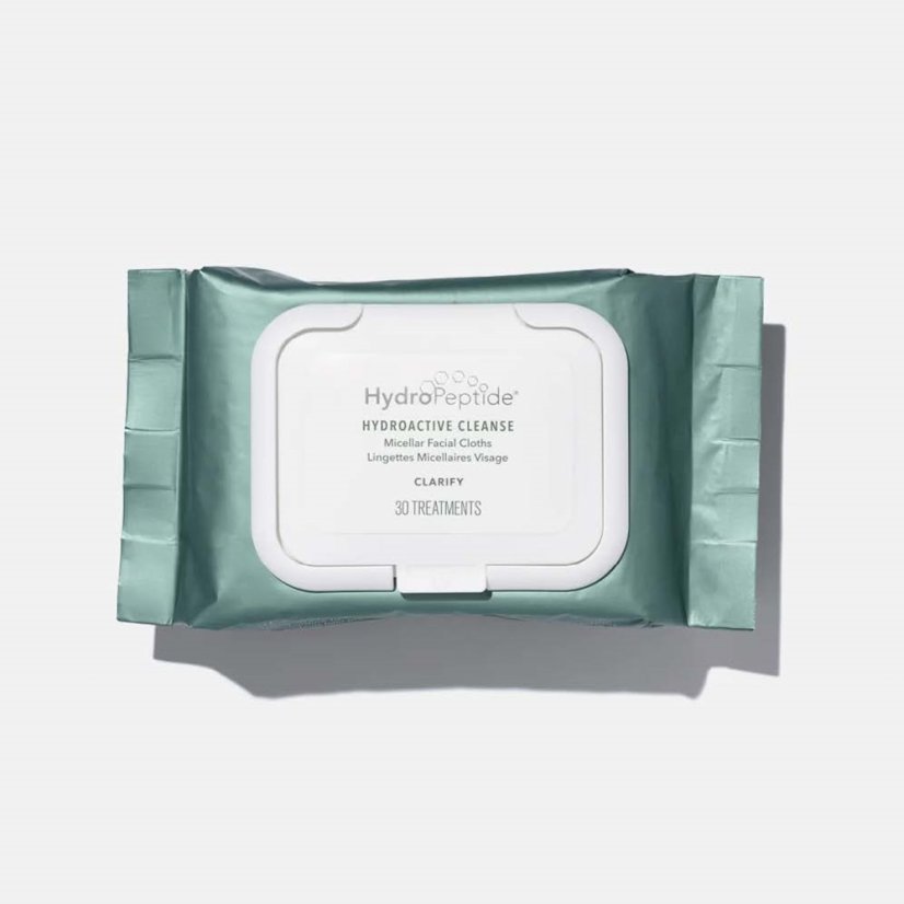 Micelární čistící ubrousky - HYDROPEPTIDE HydroActive 30 ks