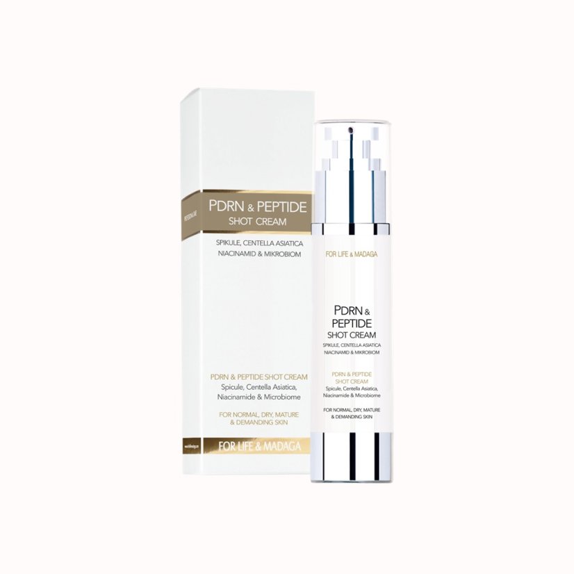 Krém PDRN & Peptide Shot Cream | FOR LIFE & Madaga 50 ml